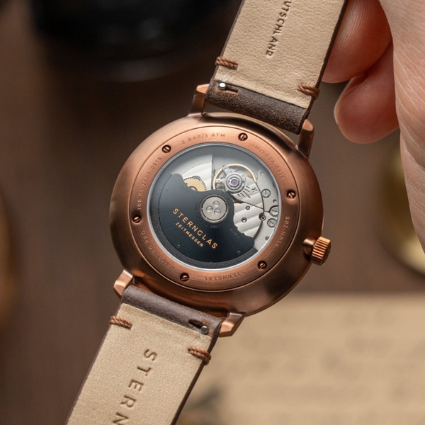 Sternglas Hamburg Pro Automatik Dark Green S02-HP35-VI17 - 42mm