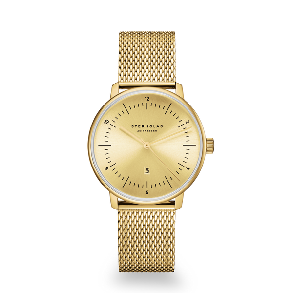 Sternglas Naos XS Edition Elyra Gold Milanaise S01-NDE12-MI07 - 33mm