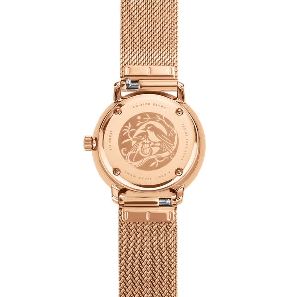 Sternglas Naos XS Edition Elyra Rosegold Milanaise S01-NDE55-MI09 - 33mm