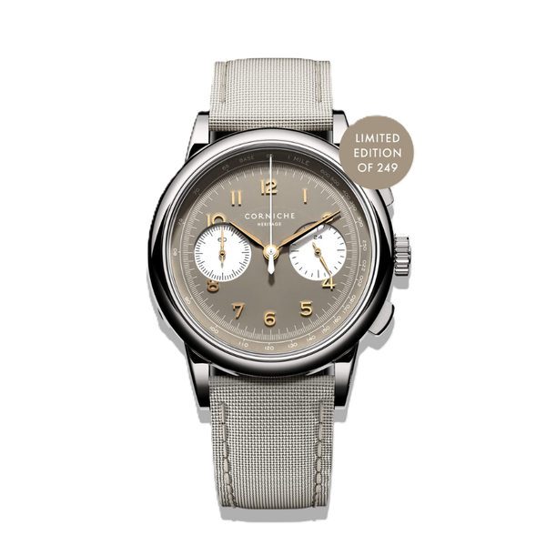 Corniche Heritage Chronograph Sand Militaire Deux Chronograph - 39mm