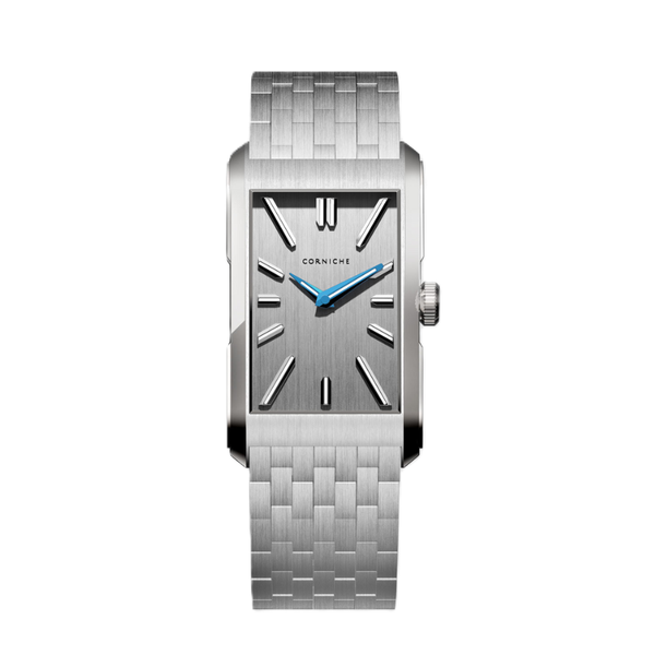 Corniche Visionnaire Stainless Steel On Bracelet - 24 x 39.5mm