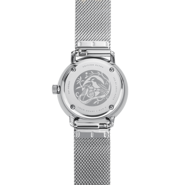 Sternglas Naos XS Edition Elyra Silver Stainless Steel S01-NDE10-MI01 - 33mm