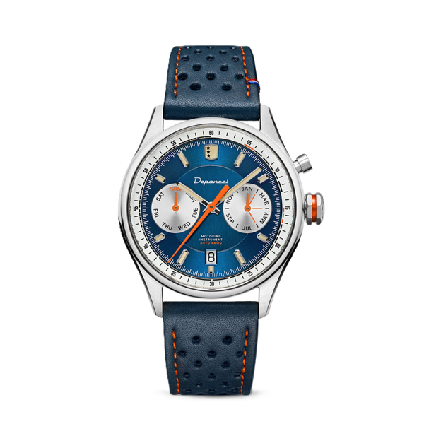 Depancel Autosport Blue Silver Limited Edition - 39mm
