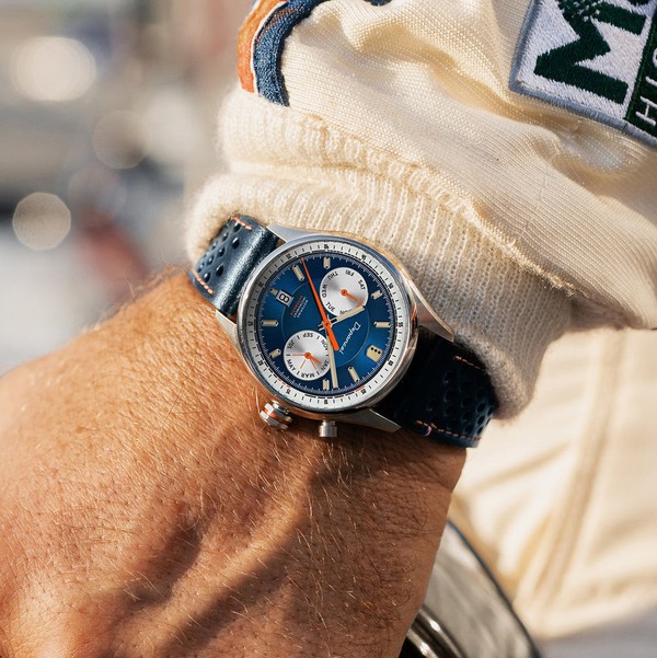 Depancel Autosport Blue Silver Limited Edition - 39mm