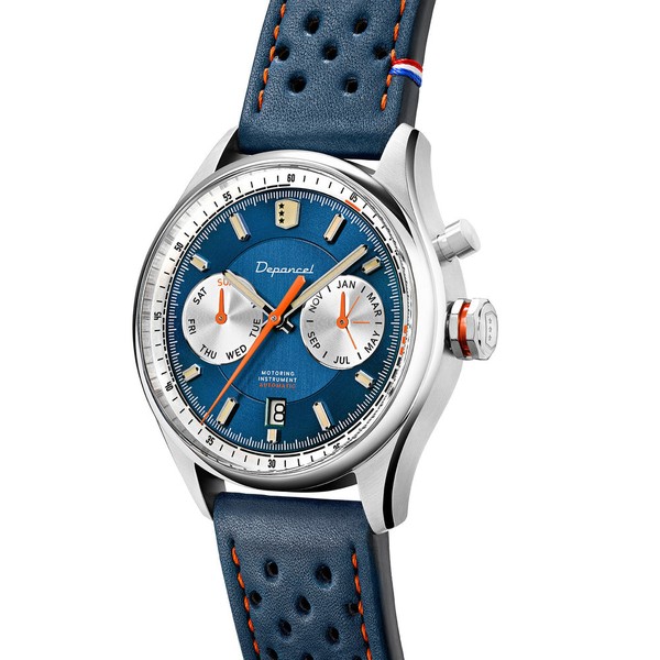 Depancel Autosport Blue Silver Limited Edition - 39mm