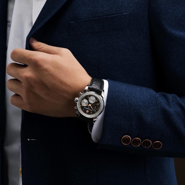 Cuervo y Sobrinos Heritage 3145.1HB - 41mm