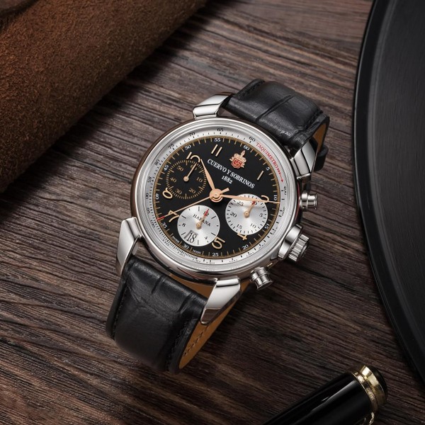 Cuervo y Sobrinos Heritage 3145.1HB - 41mm