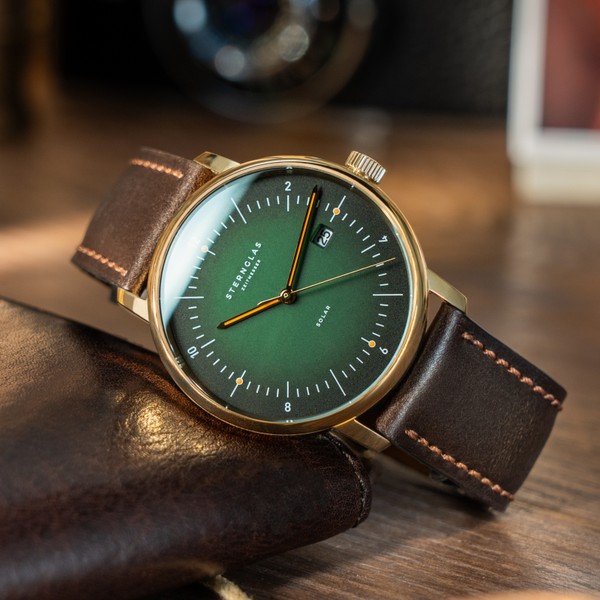 Sternglas Naos Solar Dark Green S01-NS22-BR01 - 38mm