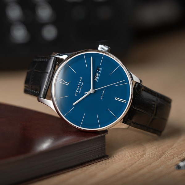 Sternglas Berlin Automatik Midnight Blue S02-BE06-HE04 - 38mm