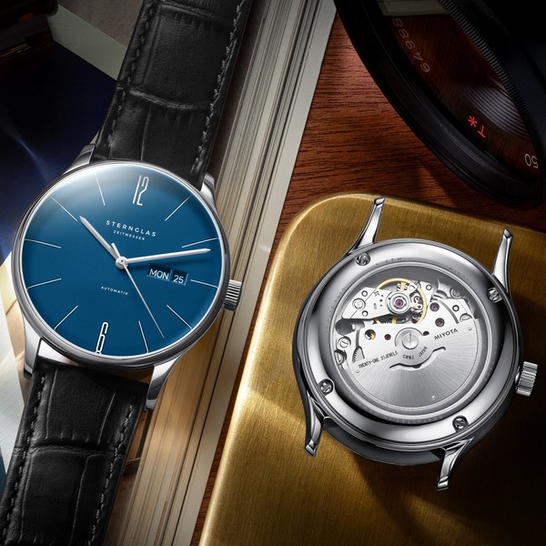 Sternglas Berlin Automatik Midnight Blue S02-BE06-HE04 - 38mm