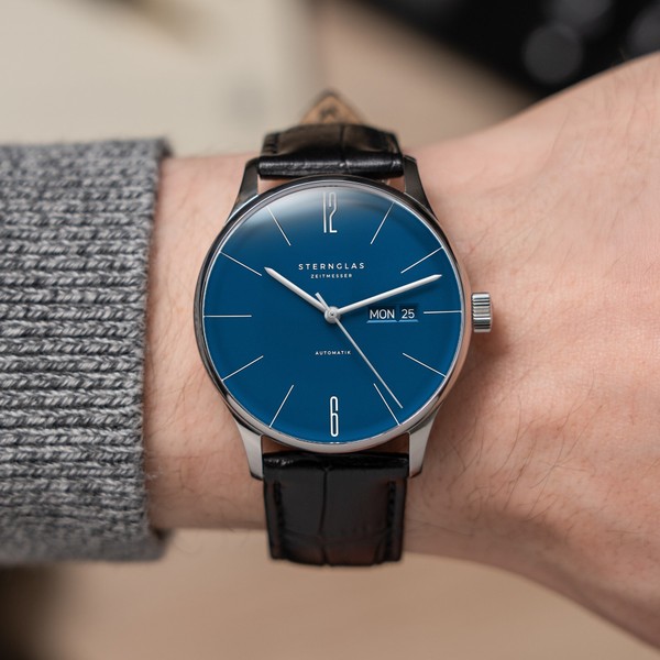 Sternglas Berlin Automatik Midnight Blue S02-BE06-HE04 - 38mm