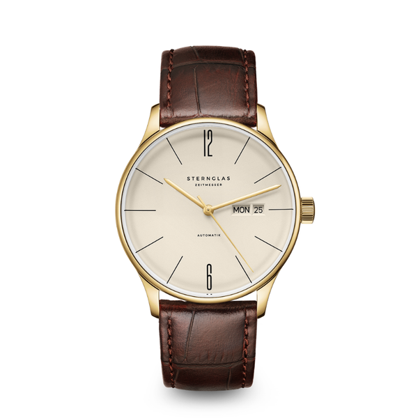 Sternglas Berlin Automatik Sepia Gold S02-BE14-HE01 - 38mm