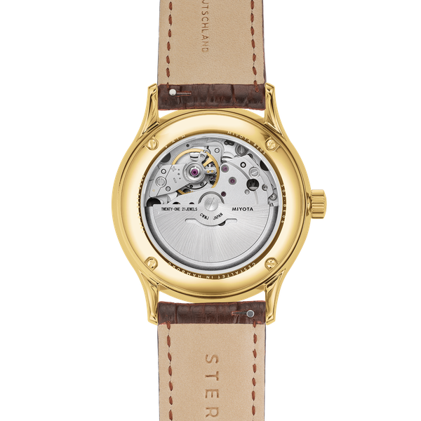 Sternglas Berlin Automatik Sepia Gold S02-BE14-HE01 - 38mm