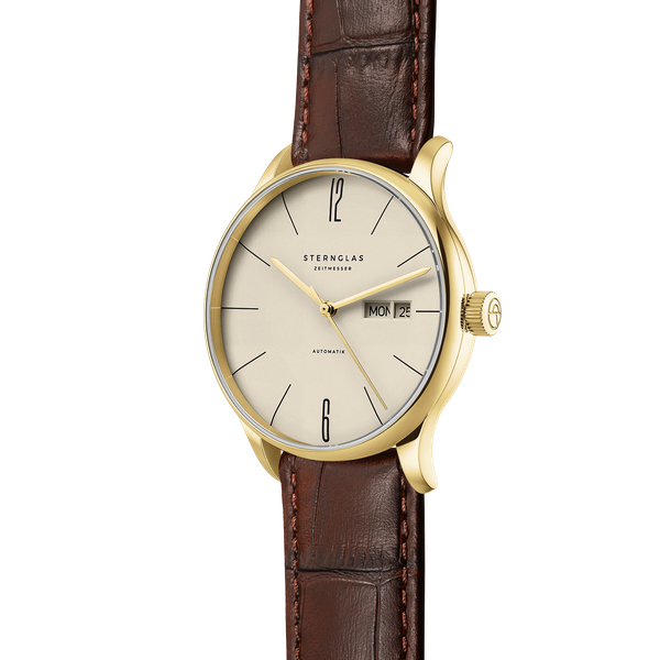 Sternglas Berlin Automatik Sepia Gold S02-BE14-HE01 - 38mm