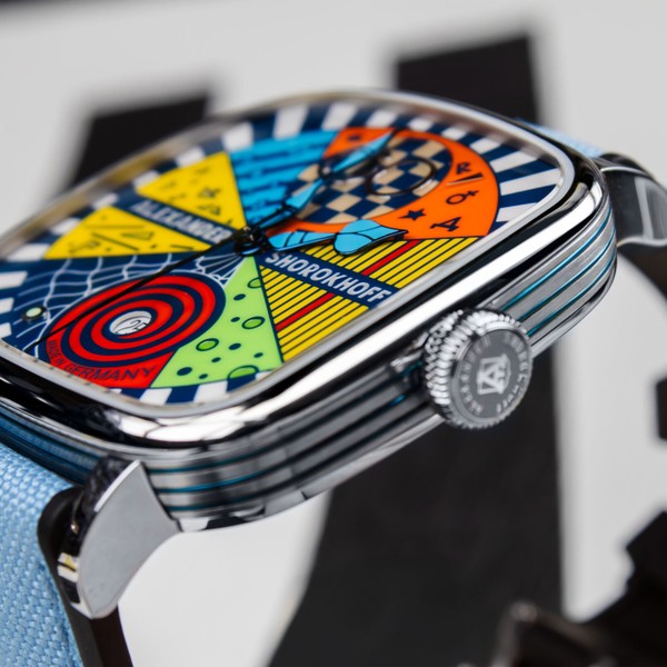 Alexander Shorokhoff Kandy Avantgarde Blue AS.KD-AVG-B - 41 x 41mm