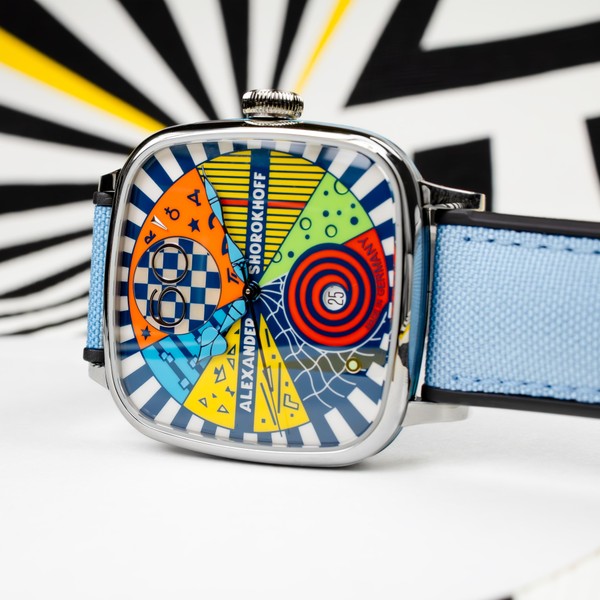 Alexander Shorokhoff Kandy Avantgarde Blue AS.KD-AVG-B - 41 x 41mm
