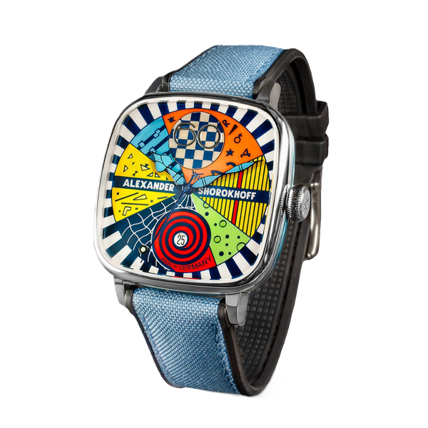 Alexander Shorokhoff Kandy Avantgarde Blue AS.KD-AVG-B - 41 x 41mm