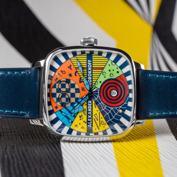 Alexander Shorokhoff Kandy Avantgarde Blue AS.KD-AVG-B - 41 x 41mm