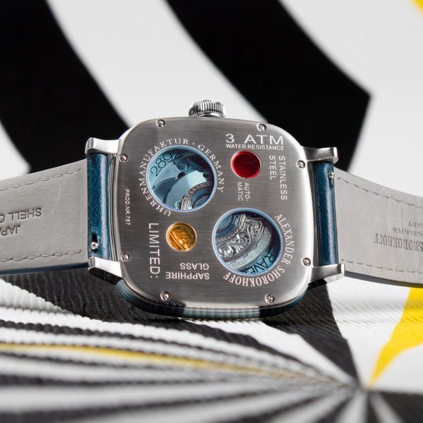 Alexander Shorokhoff Kandy Avantgarde Blue AS.KD-AVG-B - 41 x 41mm
