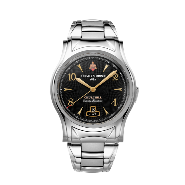 Cuervo y Sobrinos Sir Winston 2810.1SWBL - 43mm