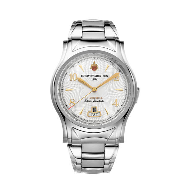 Cuervo y Sobrinos Sir Winston 2810.1SWS - 43mm