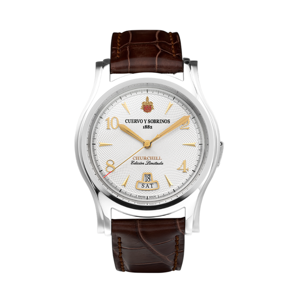 Cuervo y Sobrinos Sir Winston 2810.1SWS - 43mm