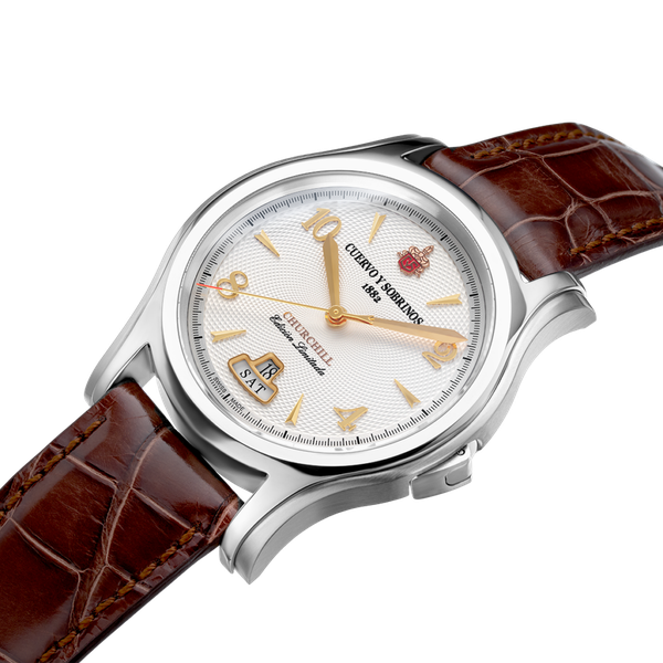 Cuervo y Sobrinos Sir Winston 2810.1SWS - 43mm