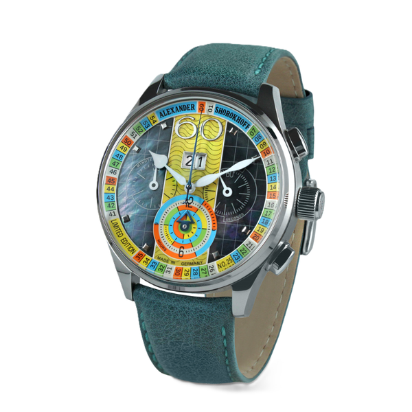 Alexander Shorokhoff Big Date MOP AS.BD01-MOP-B - 43.5mm