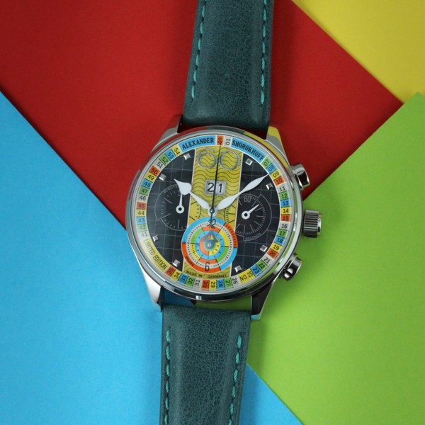 Alexander Shorokhoff Big Date MOP AS.BD01-MOP-B - 43.5mm