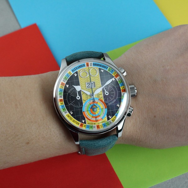 Alexander Shorokhoff Big Date MOP AS.BD01-MOP-B - 43.5mm