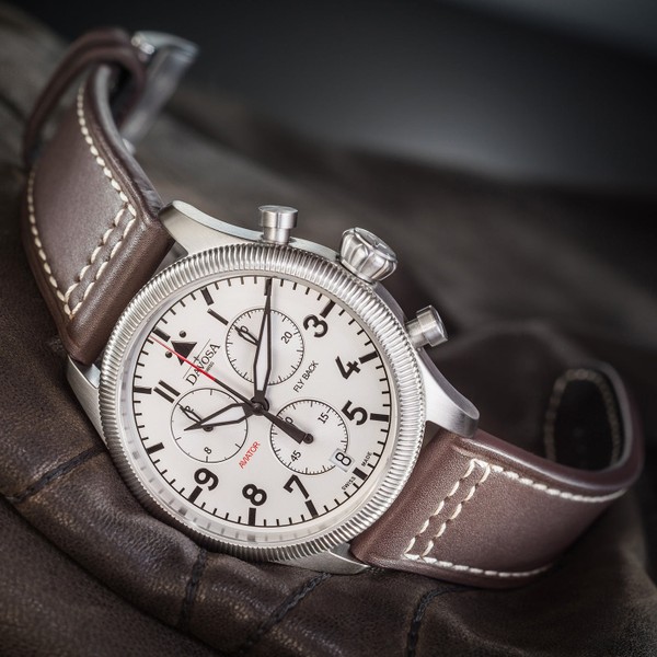 Davosa Aviator Fly Back Chronograph 162.499.15 - 42mm