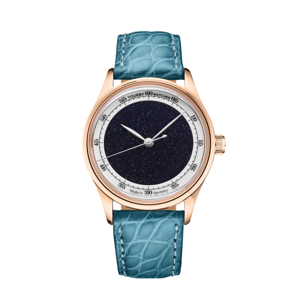 Tourby Enamel Aventurine Automatic Rose Gold 8003RG - 37mm